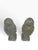 Mid 20th Century Vintage American Pressed Clear Glass Pedestal Salt & Pepper Shakers - Pair For Sale - Image 5 of 6