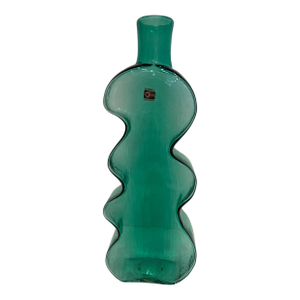 Vintage Blenko Glass Puzzle Wiggle Vase
