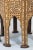 Berber Tribes of Morocco Moorish Moroccan Octagonal Pedestal Tables Inlaid with Mosaic Marquetry - A Pair For Sale - Image 4 of 13