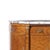 Furniture - English Sideboard - 19th Century. English; 19th century, veneered with marble eye, with four drawers and four...