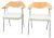 Mid-Century Modern Chairs in Plywood and Chrome by Robin & Lucienne Day for Hille, 1960s, Set of 2 For Sale - Image 3 of 8