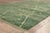 Green Contemporary Beni Mrirt Moroccan Rug, 08'01 X 11'01 For Sale - Image 8 of 10