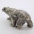 1950s Vintage Italian Handmade Genuine Silver Large Polar Bear Figurine Rare Sculpture For Sale - Image 5 of 10