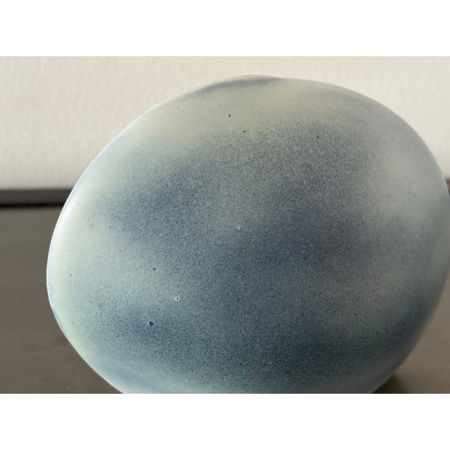 Organically Shaped Ceramic Solifleur Vase, France, 1970s For Sale - Image 15 of 18