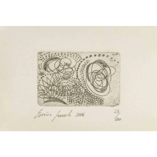 Etching realized by Fausto Maria Franchi in 2006. Edition of 23/200. Hand signed and numbered in pencil. Excellent...