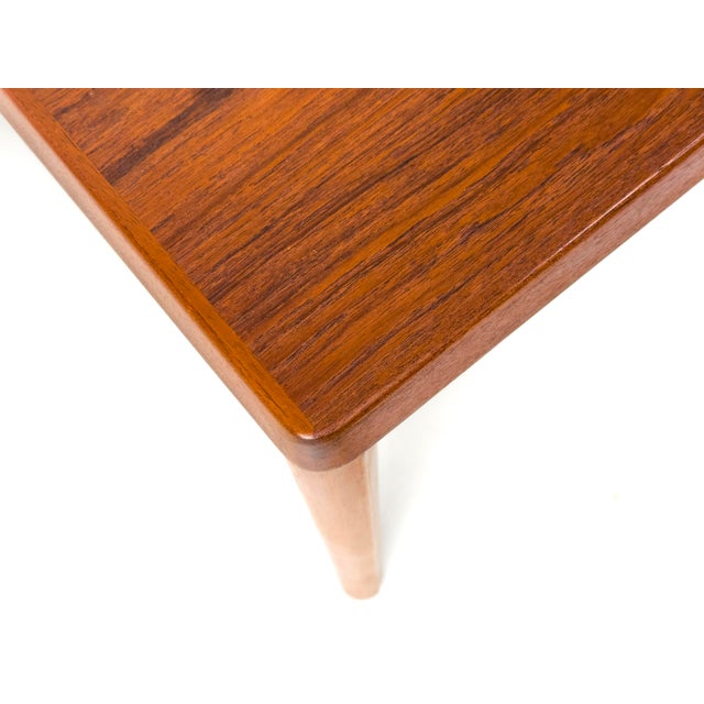 Teak Dining Table by Henning Kjaernulf for Vejle Møbelfabrik, 1960s For Sale - Image 11 of 18