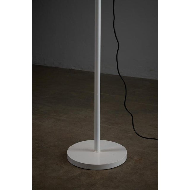 Metal All-White Arma Adjustable Floor Lamp from Metalarte, 1970s For Sale - Image 7 of 10