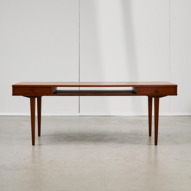 Danish Teak Coffee Table, 1950s For Sale - Image 3 of 18