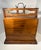 Antique Chinese Portable 3 Drawers Wedding Dowry Wooden Chest Wrought Iron For Sale - Image 4 of 13