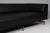 Delphi 3-Seater Sofa in Black Leather and Steel by Hannes Wettstein, 2000s For Sale - Image 6 of 11
