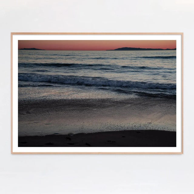 This moody, textured photo was captured off the coast in Ventura, CA with the Channel Islands silhouetted in the distance....