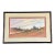 J Yazzie Desert Landscape Framed Art Southwest Rustic Decor 1998 Navajo For Sale