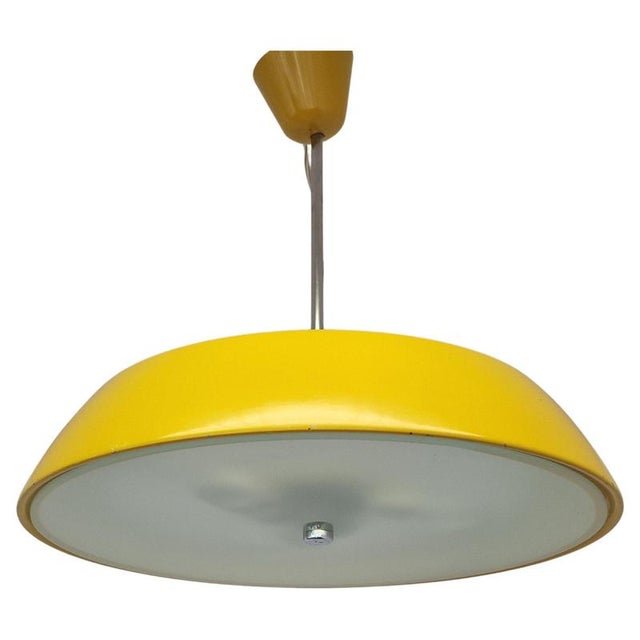 Mid-Century Ufo Pendant attributed to Josef Hurka for Napako, 1970s For Sale - Image 11 of 11
