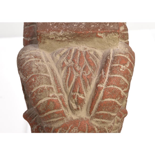 Bon Art 1990s Rams Ibis Ceramic Plaster Table Lamp Hollywood Regency Art Deco Chapman Mario Buatta For Sale - Image 13 of 16