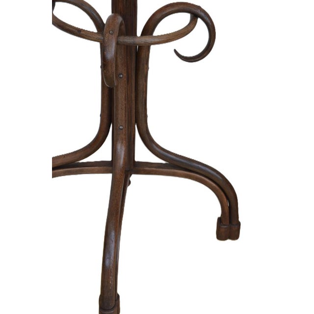 Antique Half Round Bentwood Coat Stand, 1900 For Sale - Image 11 of 13