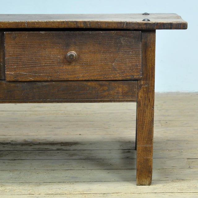 Antique Oak Coffee Table, 1820 For Sale - Image 14 of 17