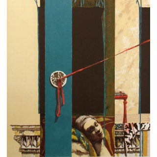 Stan Taft "Argos" Hand Signed Limited Edition Matted Lithograph, 1979 For Sale