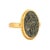 Byzantine Coin Ring W 21k Band, Size 8.25 For Sale - Image 13 of 13