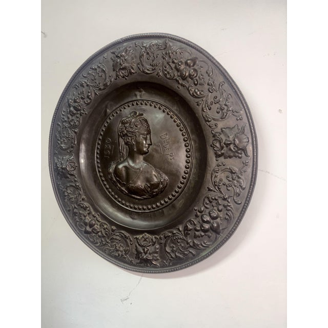 1930s Handmade Bronze Plate, 1930 For Sale - Image 5 of 8