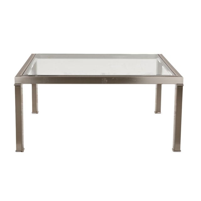 Glass Coffee Nesting Tables from Sovet Italia, Set of 3 For Sale - Image 11 of 14