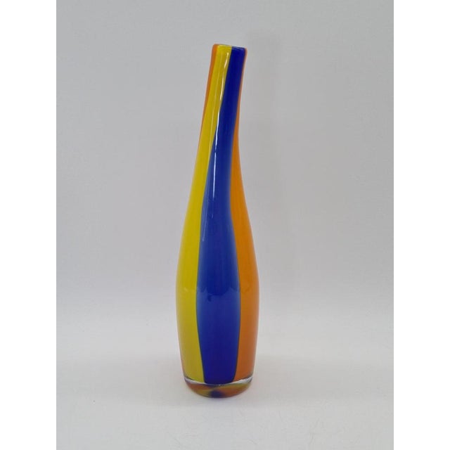Murano Art Glass Sommerso Vase, Italy, 1990s For Sale - Image 3 of 8