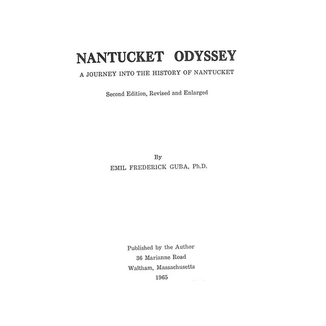 Traditional "Nantucket Odyssey" 1965 Guba, Emil F. For Sale - Image 3 of 14