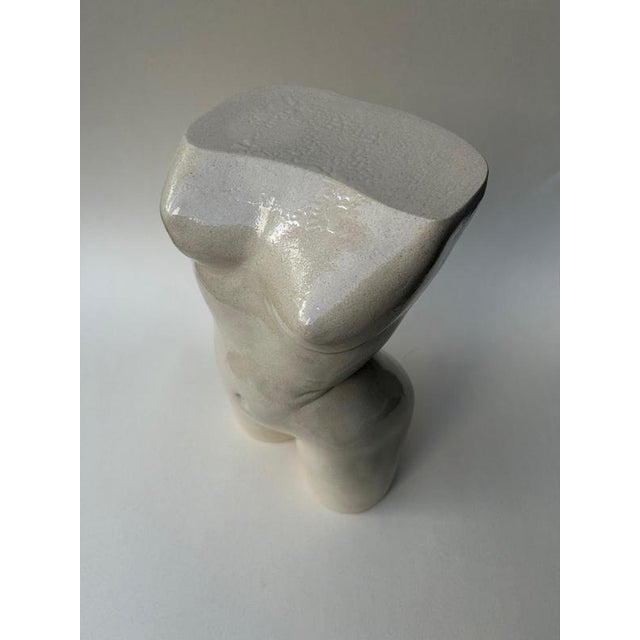 Not Yet Made - Made To Order Era Accent Table in Glazed Stoneware by Thalia Dalecky For Sale - Image 5 of 6