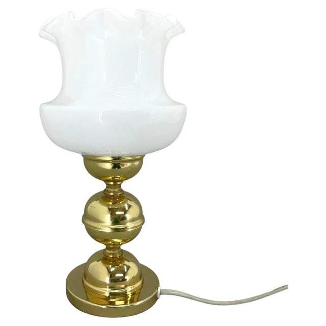 Table Lamp attributed to Kamenicky Senov, Czechoslovakia, 1960s For Sale - Image 9 of 9