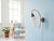 This minimalist wall sconce can be used with the shade facing upwards or downwards, whichever you like most. It is made of...