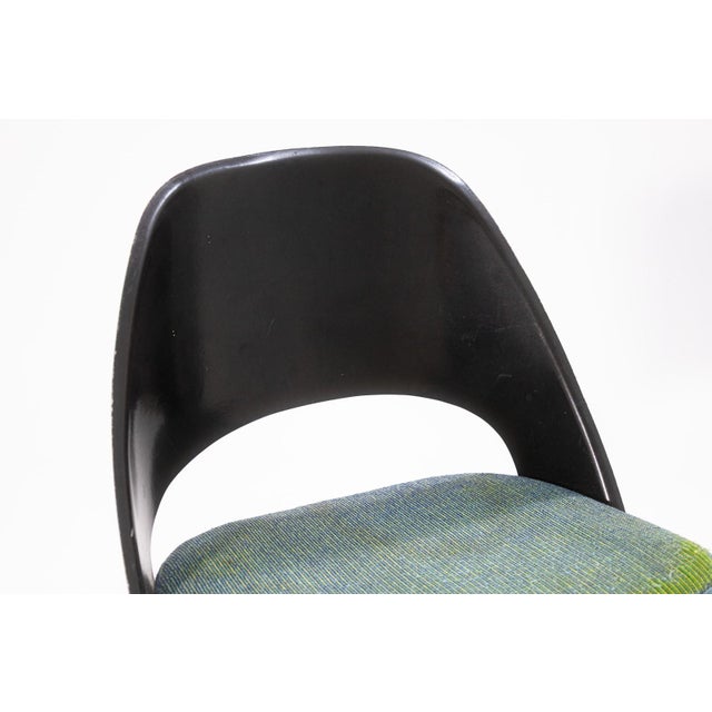 Eero Saarinen for Knoll Model 72 Side Chair (Plb) 1948 Original Knoll Upholstery For Sale In Detroit - Image 6 of 11