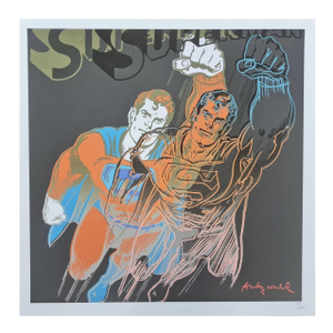 After Andy Warhol, Superman, 1980s, Lithograph