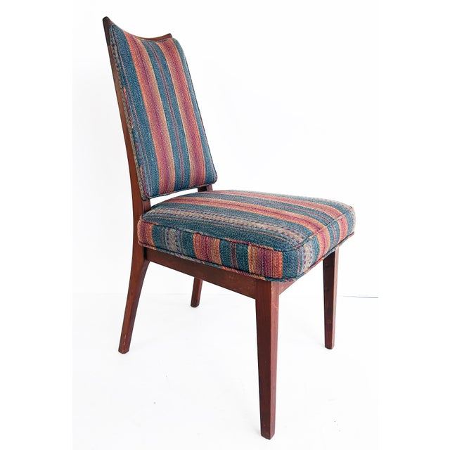 Brown and Saltman 1960s Attributed to John Keal Brown Saltman Dining Chairs, Set of Four For Sale - Image 4 of 16