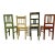 Farmhouse Antique French Pine Side Chairs- A Set of 4 For Sale - Image 3 of 13
