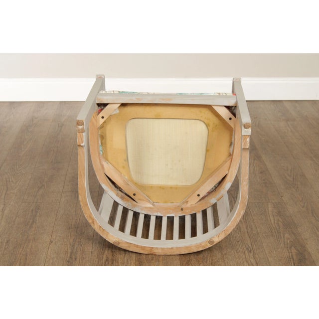 Pair Of Frank Lloyd Wright Inspired Barrel Chairs For Sale - Image 12 of 12