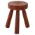 Wood Small Stool in Jatoba Wood by Ingvar Hildingsson, 1980s For Sale - Image 7 of 7