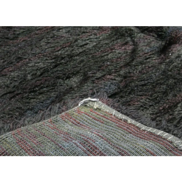1980s Turkish Shag Rug For Sale - Image 4 of 6