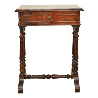 Biedermeier Sewing Table, 1850s For Sale
