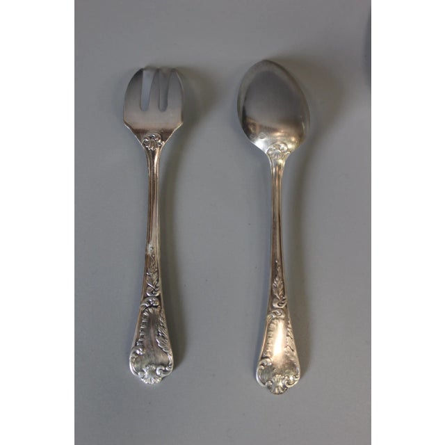 Louis XV Style Cutlery Service from François Frionnet, 1940s, Set of 84 For Sale - Image 6 of 17