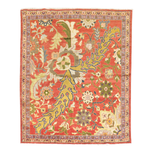 Antique Persian Sultanabad Sampler 19th Century Rug