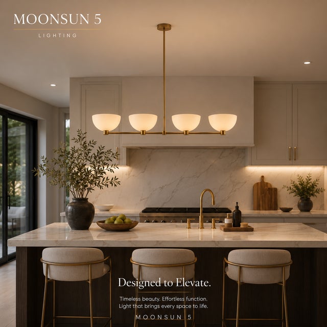 Bring warmth, sophistication, and timeless Scandinavian elegance into your home with this beautifully crafted 4-light...