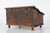 Wood Antique Mid 19th Century Scandinavian Baroque Oak Sewing Box For Sale - Image 7 of 14