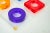Red Vintage Haziza Jewel Toned Lucite Tic Tac Toe Game, 1970's For Sale - Image 8 of 13