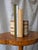 Vintage Striped Travertine Demilune Bookends by Fratelli Mannelli, 1970s, Set of 2 For Sale - Image 12 of 13