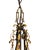 1920s Cast Bronze 5 Light Chandelier in Spectacular Original Condition #2622 For Sale - Image 4 of 12