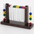 This stunning Art Deco cocktail picks set features a miniature croquet game. The barware piece was expertly crafted in...