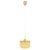 Metal Hanging Lamp in Brass with Silk Fringes by Hans-Agne Jakobsson, 1965 For Sale - Image 7 of 7