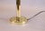 Brass Mushroom Table Lamp with Glass Ring Details, 1990s For Sale - Image 6 of 10