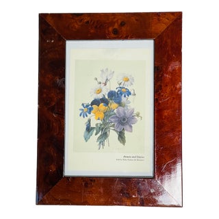 Vintage Botanical Print Bouquet Anemones P.FRedoute For Sale