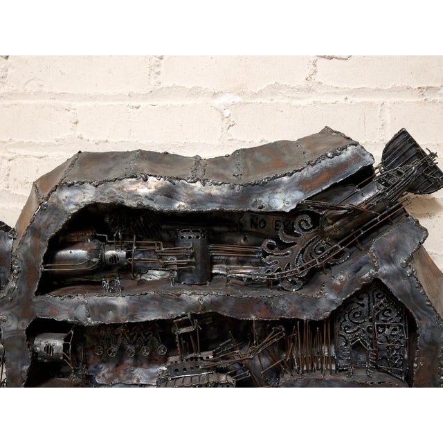 Vintage Metal Assemblage Sculpture For Sale In Los Angeles - Image 6 of 10