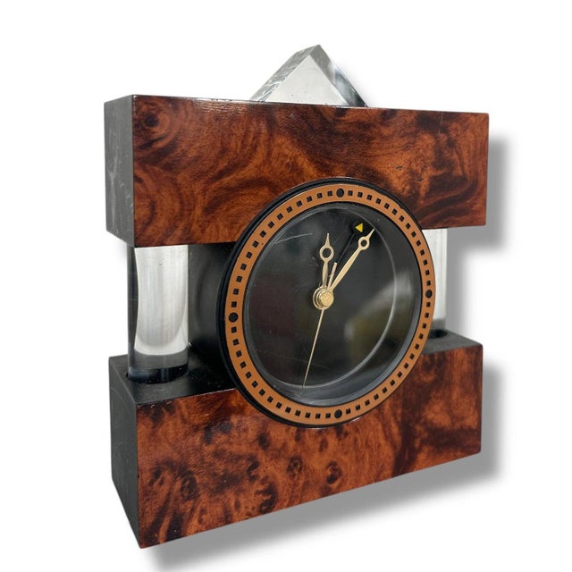 Contemporary Italian Postmodern Table Clock from TT Design, 1990s For Sale - Image 3 of 5